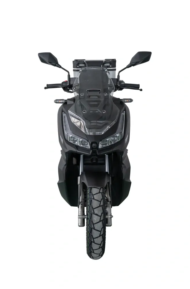 Motorka LINHAI SCOOTER BUCK 125 ADV E5+, BLACK