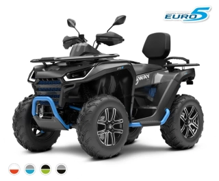 Segway Snarler AT6 L EPS, E5+, Silver/Blue